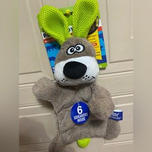 - The Humane Society Brand New Plush Dog Toy With Multiple Squeakers 13”